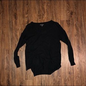 Black Cut Out Sweater